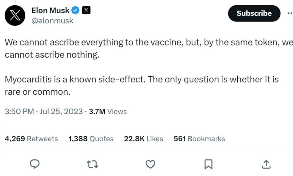Elon Musk's Tweet Fuels LeBron's Son Vaccine Conspiracies